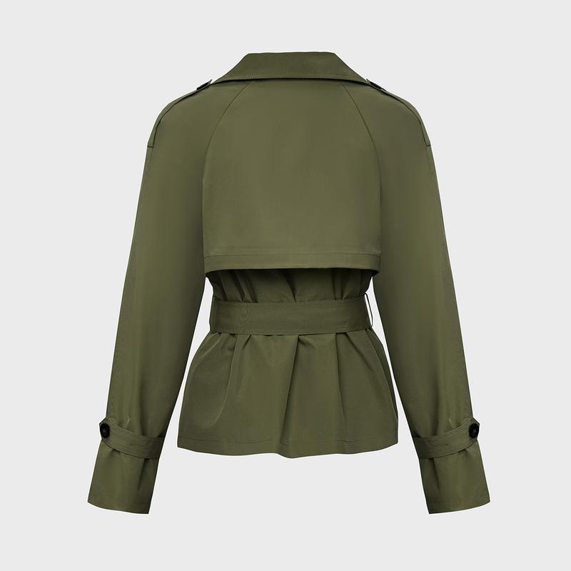 Elaine Belted Trench Coat